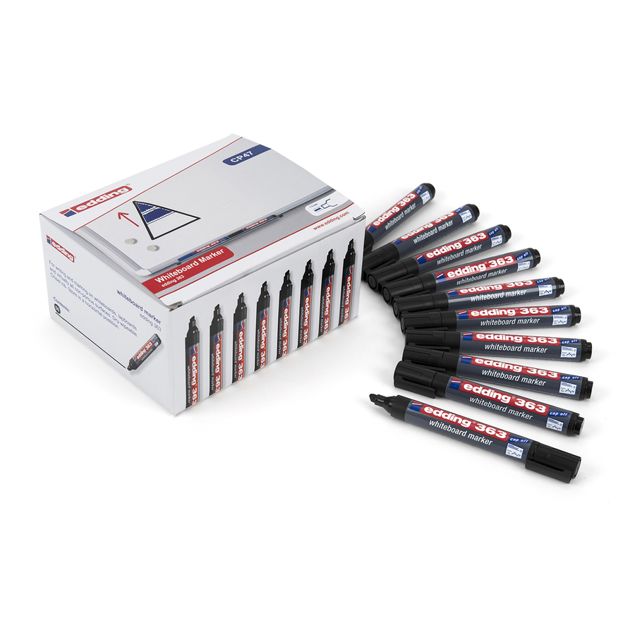 edding® 363 Whiteboard Markers 50pk  hi-res