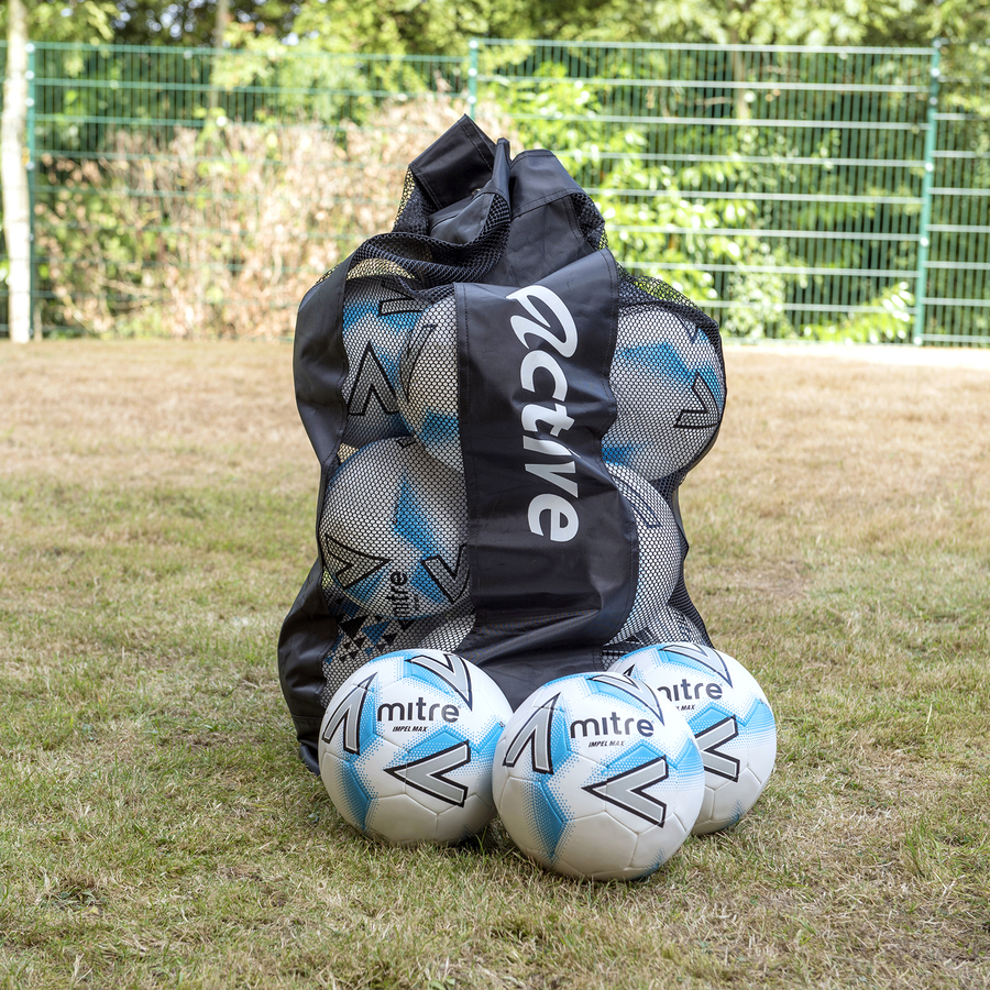 Mitre Impel Max Footballs and Storage Bag 12pk  hi-res