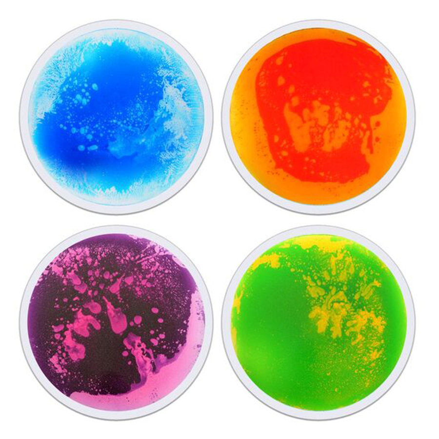 Round Shape Liquid Floor Tiles 4pk  hi-res