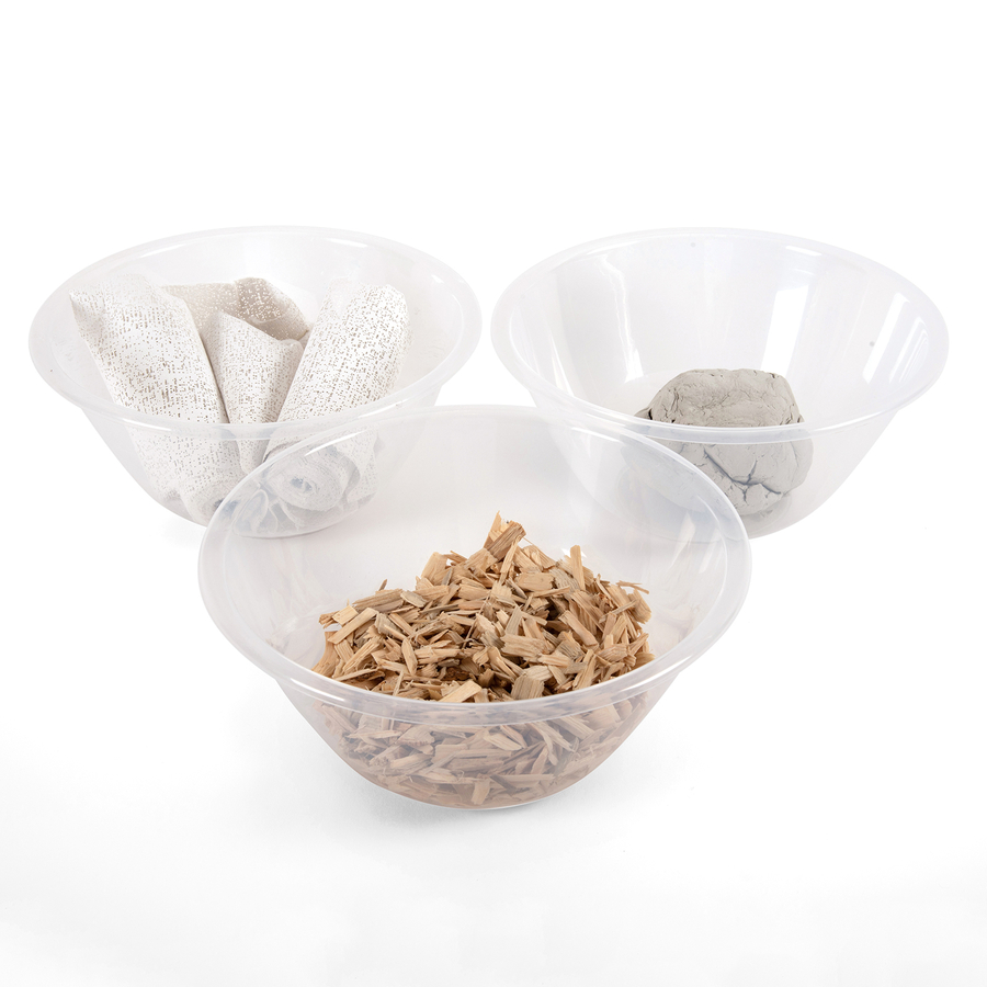 Clear Mixing Bowls 4l 3pk  hi-res