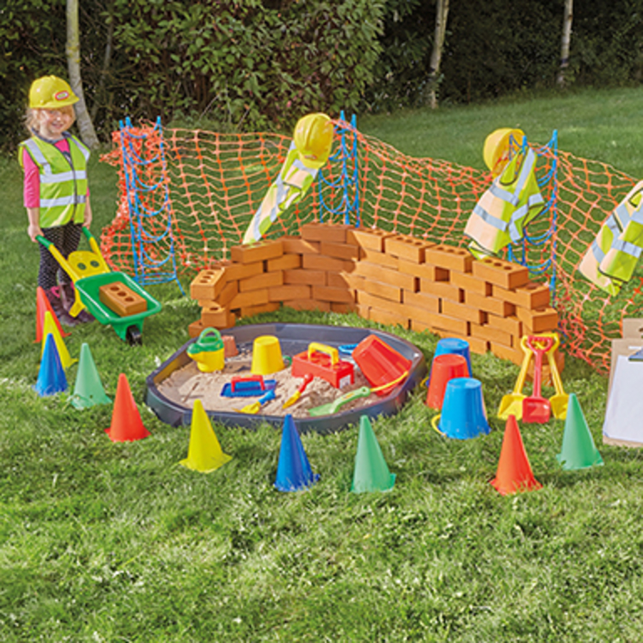 Role Play Construction Site Play Set 84pcs