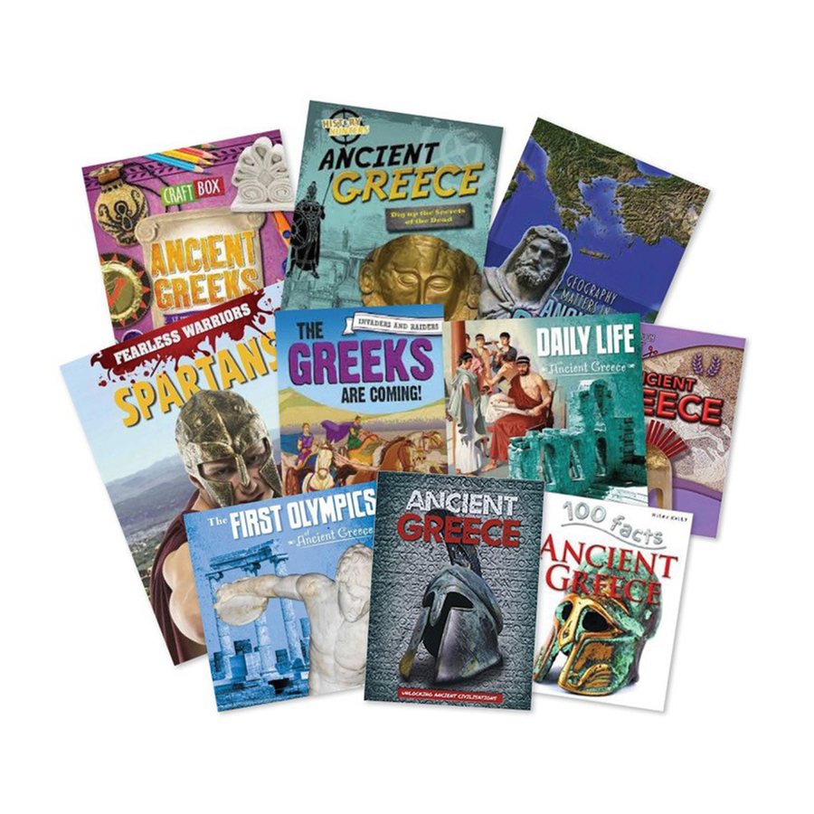 The Ancient Greeks Book Pack 10pk  hi-res
