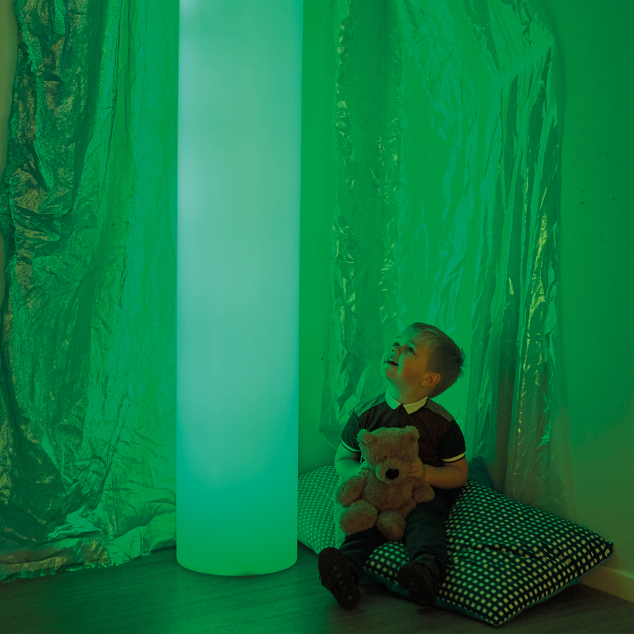 Giant Sensory Light Up Glow Cylinder Tube  hi-res