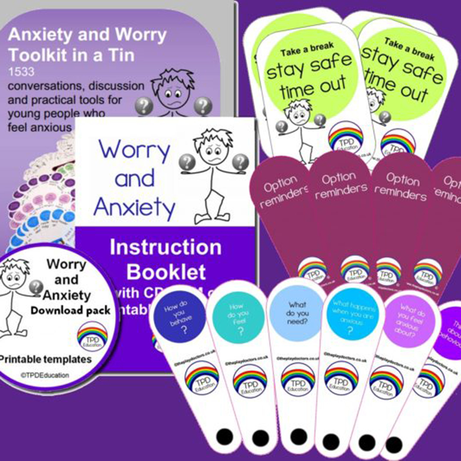 Anxiety and Worry Kit 8-16 Years  hi-res