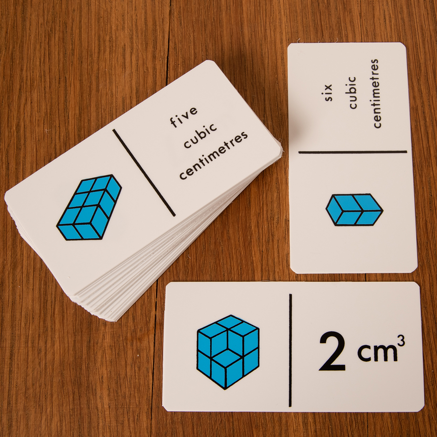 Volume Dominoes - Maths Game  hi-res