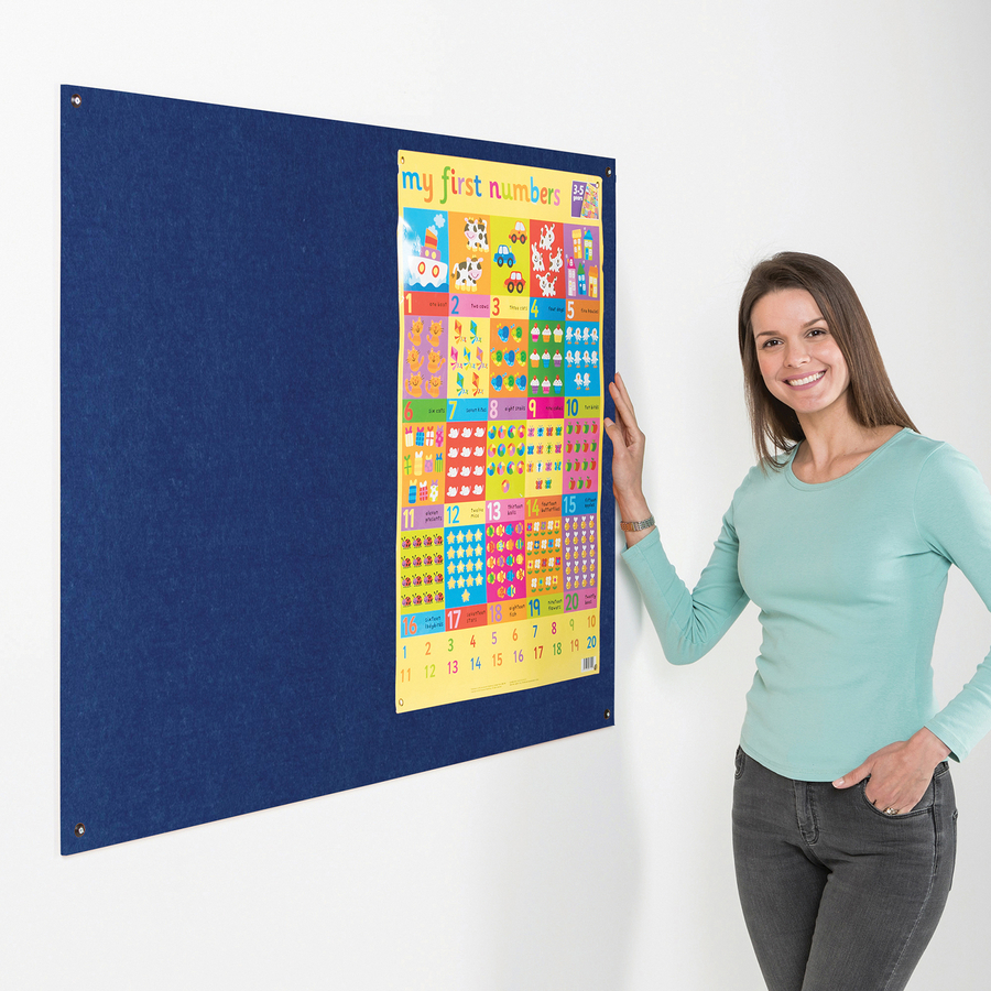 Eco Frameless Noticeboard  hi-res