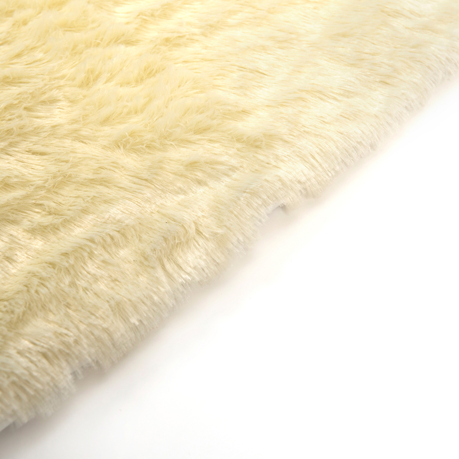 Cream Fur Mat  hi-res