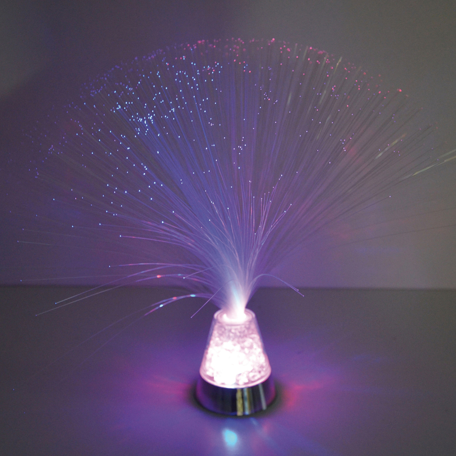 thumbnail image 2 of Sensory Fiber Optic Lamp - LED Color Changing With Cone Base 2 of 13