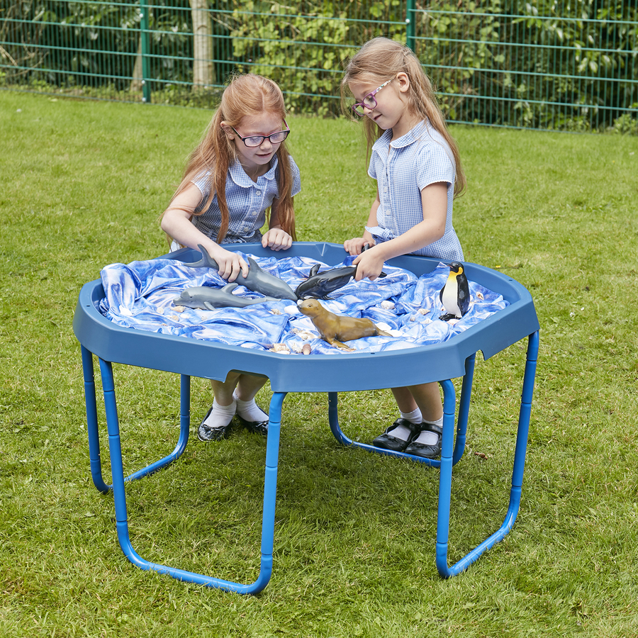 Active World Blue Tray and Blue Stand  hi-res