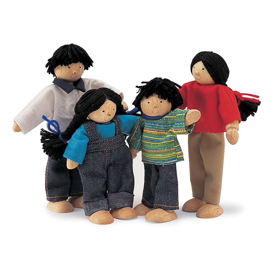 ethnic dolls house figures