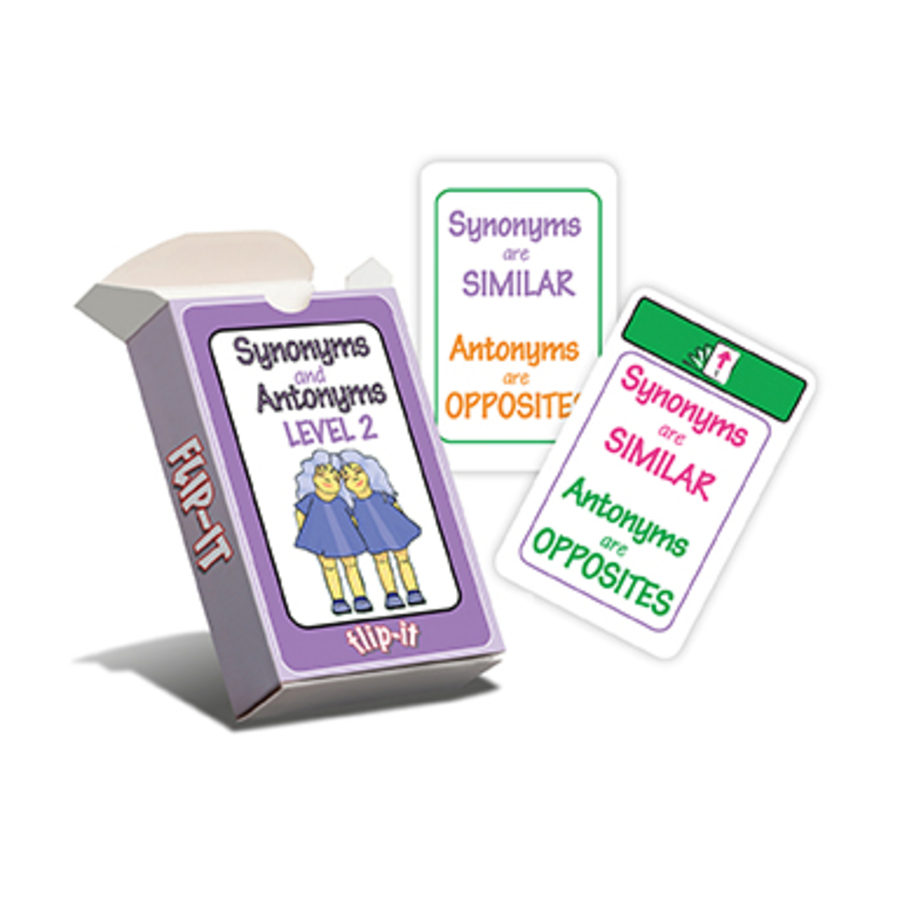 Flip-It Synonyms and Antonyms Level 2  hi-res