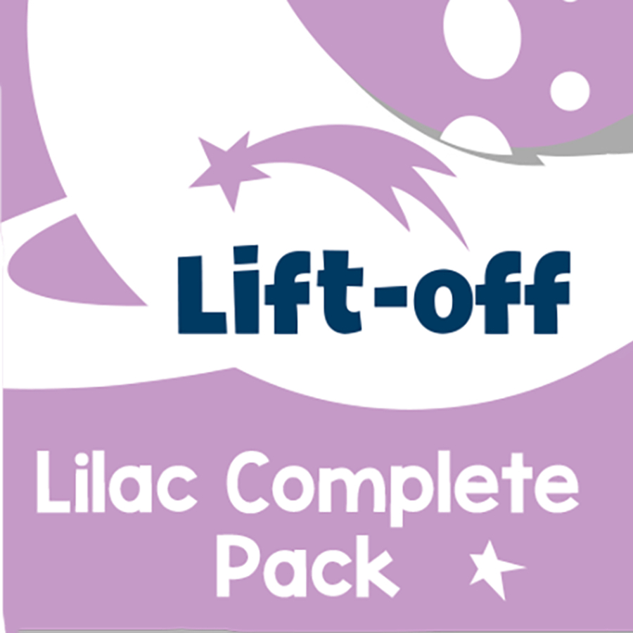 Reading Planet Rocket Phonics Lift-Off Lilac Complete Pack  hi-res