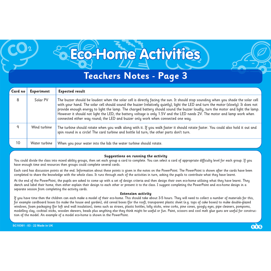 Climate Change - Eco Home Activities  hi-res
