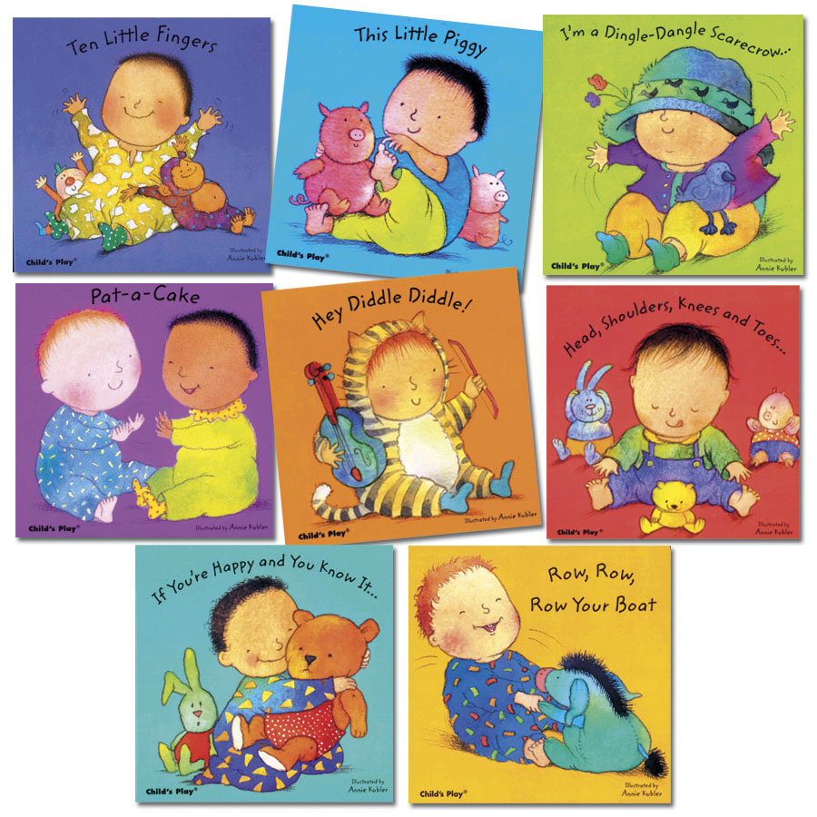 Songs and Rhymes Baby Board Books 8pk  hi-res
