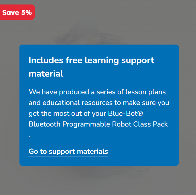 Bee\-Bot® Programmable Floor Robot  hi\-res